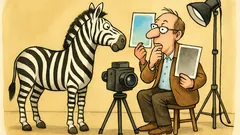 Vtip: Přijde zebra k fotografovi a…