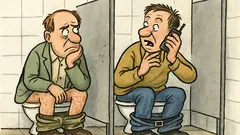 Vtip: Jde chlap v supermarketu na záchod