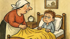 Vtip: Pepíček byl první den ve škole…