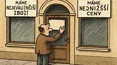 Vtip: V jedné ulici tři obchody vedle