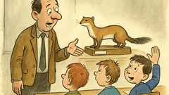 Vtip: Učitel v přírodopisu ukazuje zvíře