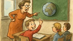 Vtip: Učitelka se otáčí a začne křičet