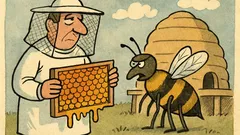 Vtip: Víte, proč mají včely tolik medu?