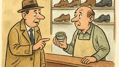 Vtip: V prodejně obuvi – Prosil bych krém...