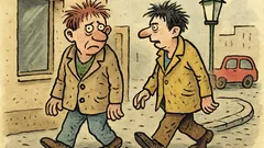 Vtip: Jde blázen po ulici a vedle něj