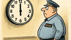 Vtip: Je přesně dvanáct hodin, policisté…