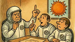 Vtip: Ruští kosmonauti plánují let na Slunce