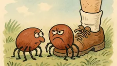 Vtip: Sejdou se dvě klíšťata v lese