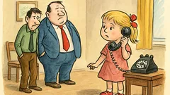 Vtip: Malá holčička zvedla telefon a...