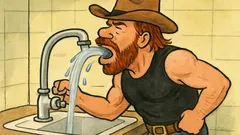 Vtip: Chuck Norris si objedná kohoutek vody…