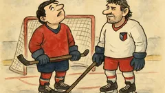 Vtip: Ovečkin se chlubí hokejovým bohem