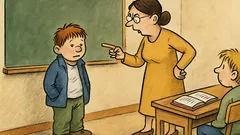 Vtip: „Pepíčku, proč jsi přišel pozdě?“