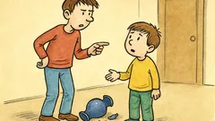 Vtip: Honzík se starším bratrem rozbili vázu