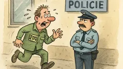 Vtip: Na policii přiběhne zřízenec ze zoo