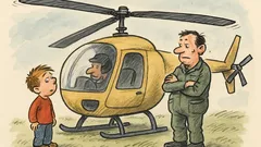 Vtip: Tati, proč má helikoptéra vrtuli?