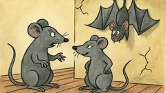 Vtip: Potkají se dvě myši a jedna