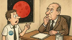 Vtip: Pracovník NASA přijde k šéfovi