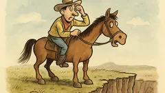 Vtip: Přijde kovboj do stáje koupit koně