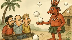 Vtip: Ztroskotají Rus, Čech a Němec