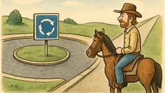 Vtip: Chuck Norris jednou dojel na konec kruháče