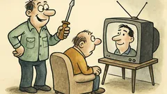 Vtip: Tak se mi konečně podařilo dostat do televize!