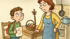 Vtip: Pepíček přijde ze školy a ptá se