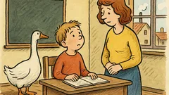 Vtip: „Co nám dává husa?“ ptá se učitelka