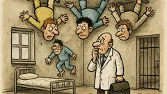 Vtip: Doktor jde zkontrolovat blázny v blázinci