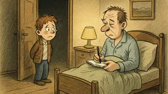 Vtip: Kluk se ptá tati, umíš psát