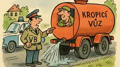 Vtip: Policajt zastaví auto a povídá řidiči