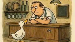 Vtip: Přijde kachna do hospody a ptá se