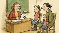 Vtip: Poznámka v žákovské – vědomosti dcery…