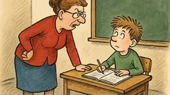 Vtip: Paní učitelka se ptá: „Jméno, chlapče?“