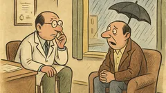 Vtip: Na psychiatrii, pane doktore, včera jsem viděl