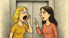 Vtip: Blondýna s brunetkou uvíznou ve výtahu