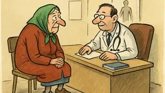 Vtip: Přijde baba k doktorovi…