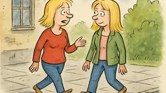 Vtip: Jdou dvě kamarádky – blondýny...