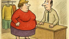 Vtip: Vejde tlustá paní do obchodu...