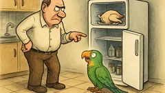 Vtip: Byl jeden pán a ten měl papouška