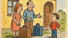 Vtip: „Mami, tati, osamostatním se,“ říká Pepíček