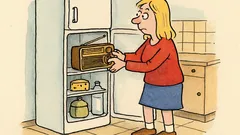 Vtip: Proč blondýna dává rádio do ledničky?