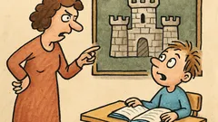 Vtip: Paní učitelka se ptá Cyrila proč