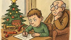 Vtip: Jenda píše Ježíškovi, že má malé kapesné