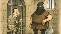 Vtip: Odsouzenec v cele smrti se ptá kata