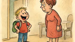 Vtip: Přijde Pepíček domů a povídá: „Mami…“