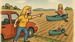 Vtip: Jede blondýnka autem, v rádiu hlásí…