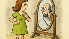 Vtip: Dnes ráno se ptám kouzelného zrcadla