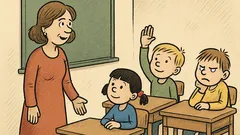 Vtip: Paní učitelka chce větu se slovem ananas