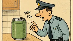 Vtip: Víte, jak policisté otevírají plechovku?