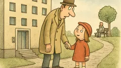 Vtip: Přijde pán k malé holčičce před panelákem